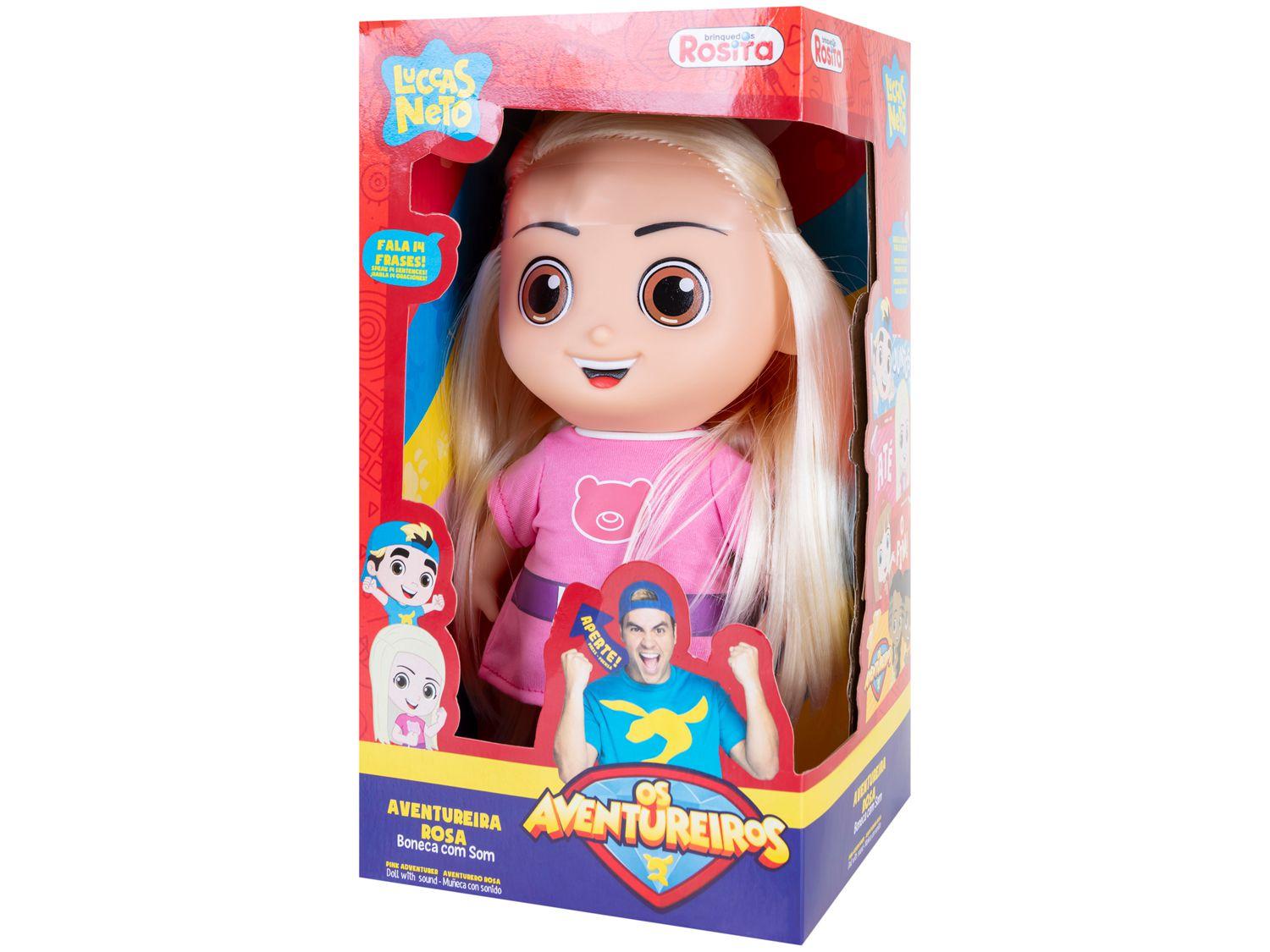 Boneca Os Aventureiros Jessica Neto que Fala