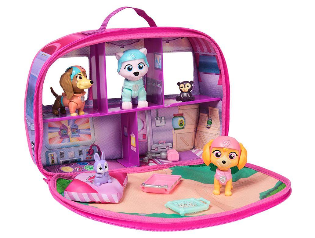 Boneca Patrulha Canina 5 Unidades com Acessórios