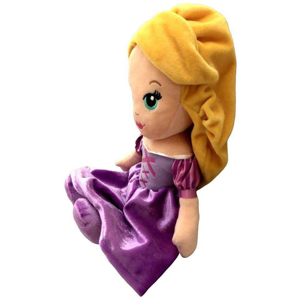 Boneca Pelúcia Princesa Rapunzel Enrolados Disney - Long Jump - Pelúcia ...