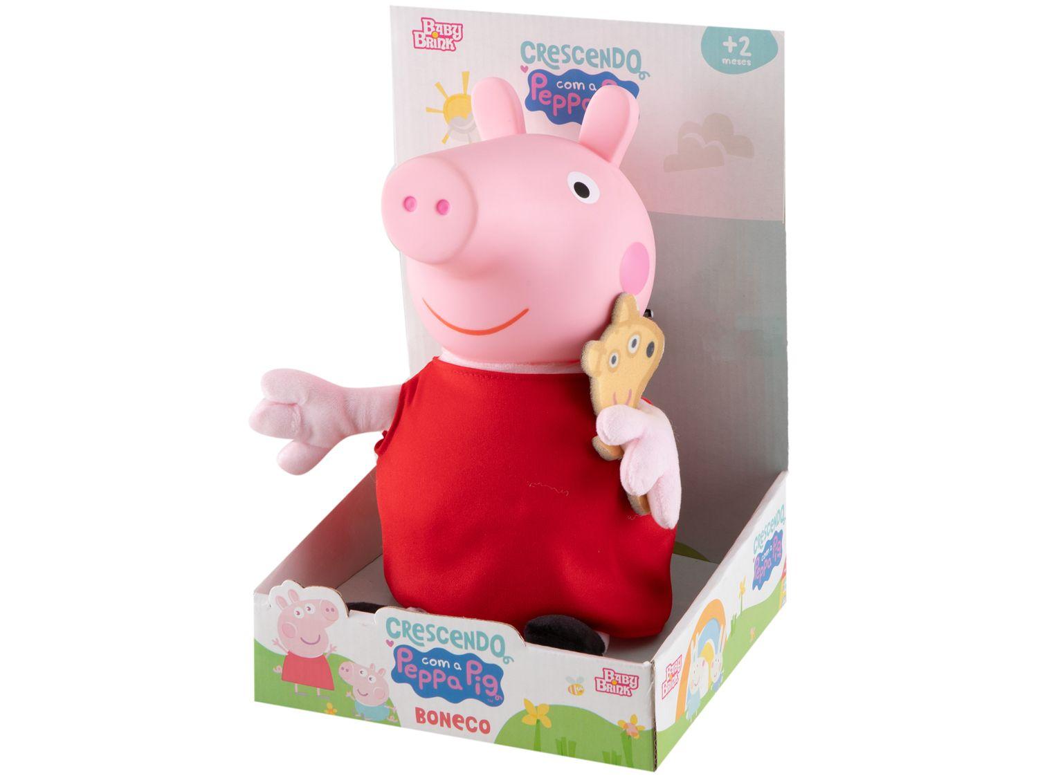 Boneca Peppa Pig Crescendo com a Peppa Pig