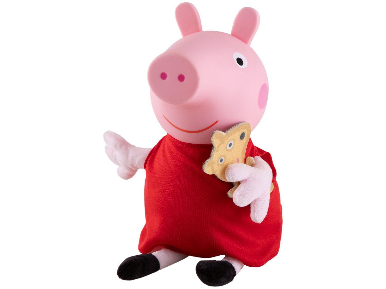 Boneca Peppa Pig Crescendo com a Peppa Pig