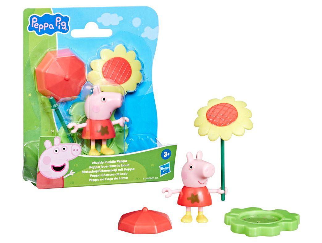 Boneca Peppa Pig Peppa na Poça de Lama 