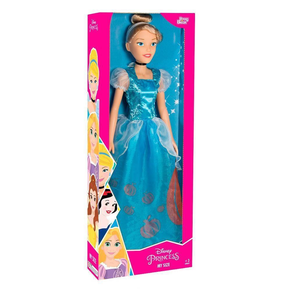 Boneca Princesa Disney Encantada Cinderela Grande Baby Brink - Rosita ...