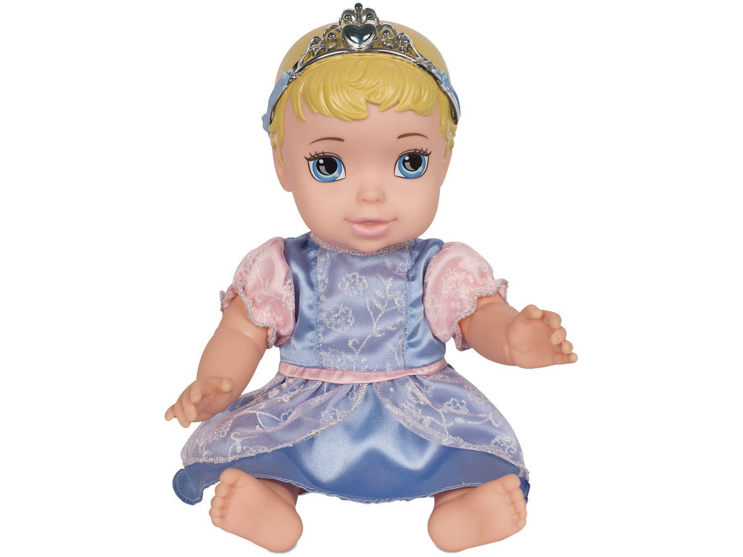 Boneca Princesas Disney Baby Cinderela 32cm