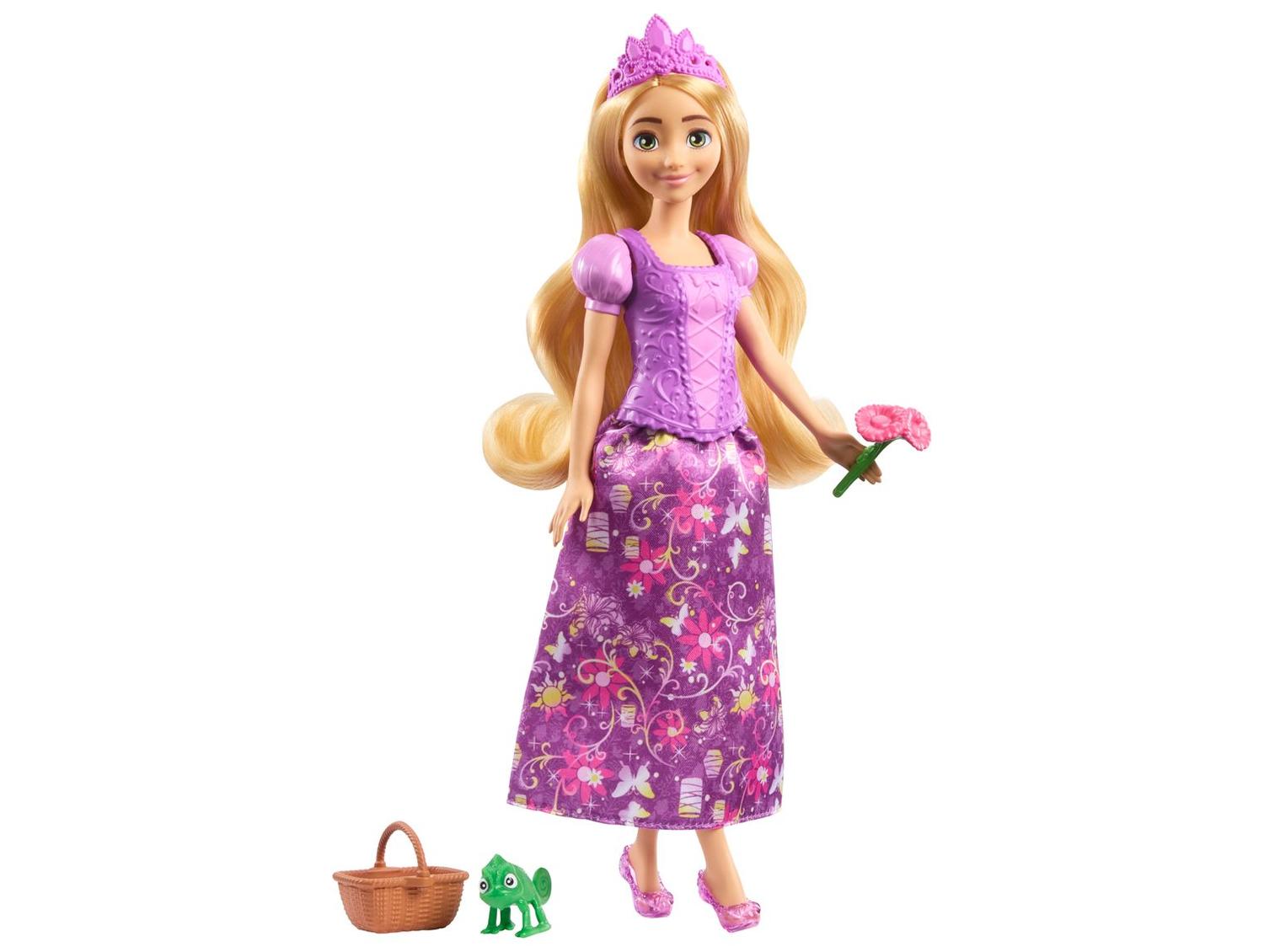 Boneca Rapunzel Mudança de Vestido Disney Princess