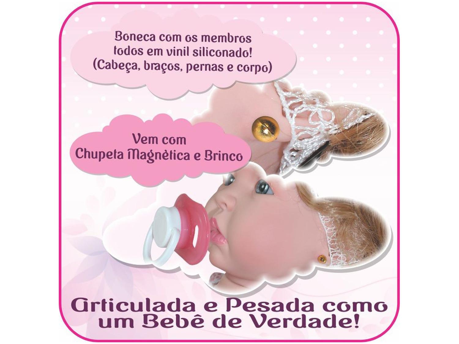 Boneca Reborn Doll Realist Kayla com Acessórios