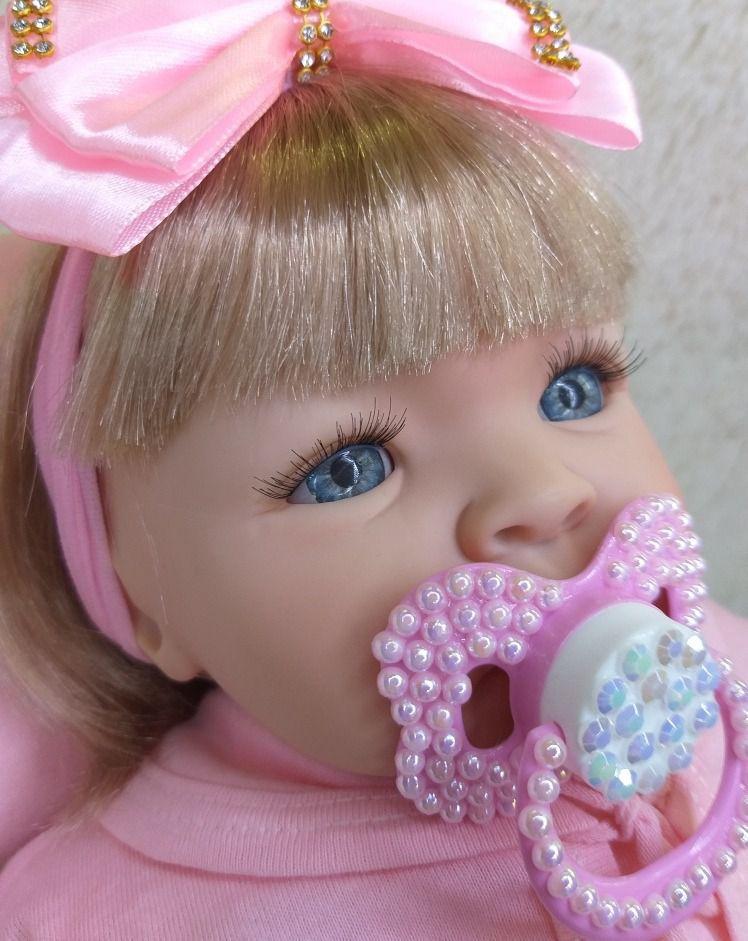 Boneca Reborn Loira Bebe Realista 14 Itens Pronta Entrega Menina Carinha De Anjo Bonecas Magazine Luiza