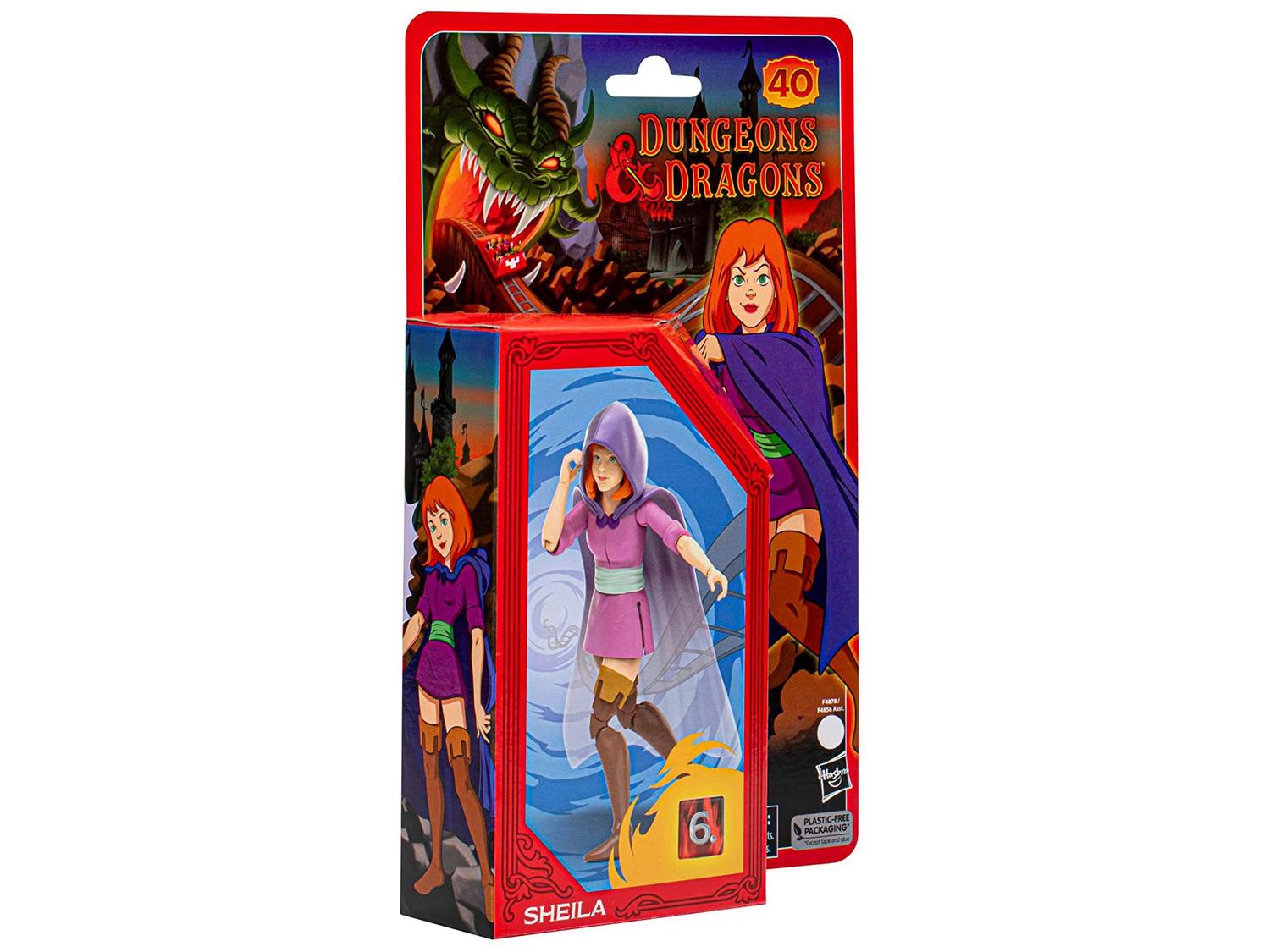 Boneca Sheila Cartoon Classics Dungeons & Dragons com Acessórios Hasbro