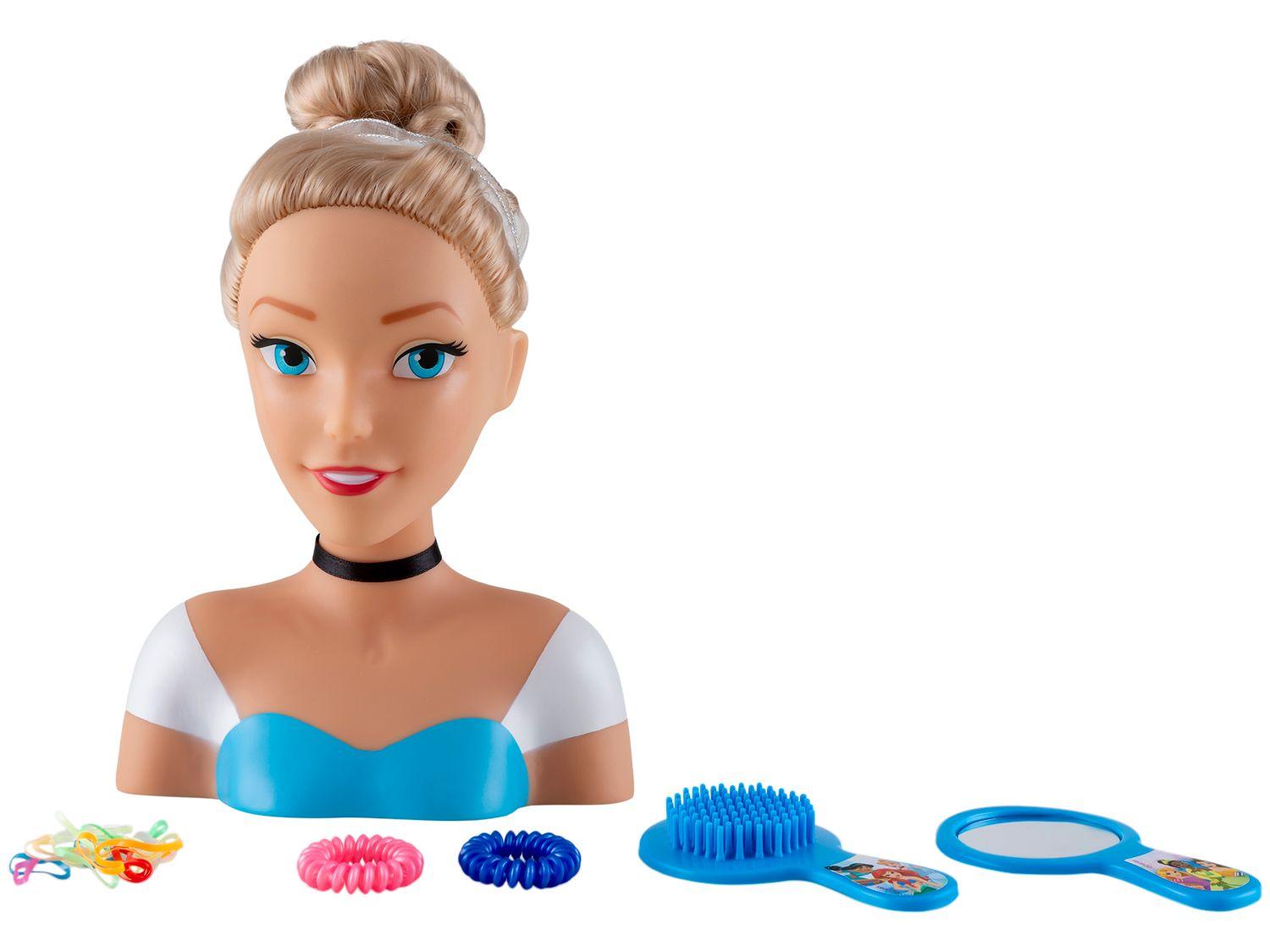 Boneca Styling Head Disney Princesa Cinderela