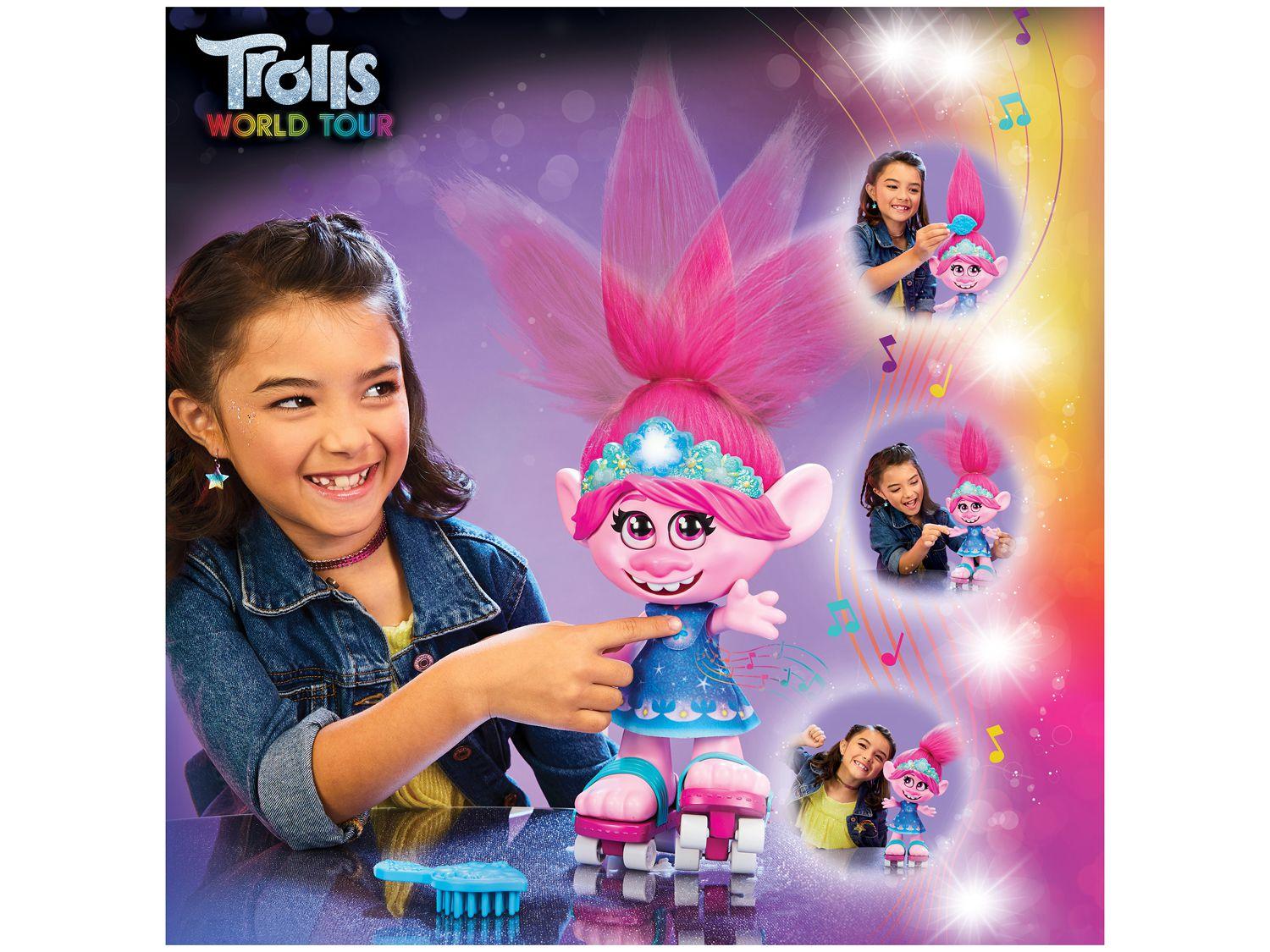 Boneca Trolls Dancing Hair Poppy 31cm