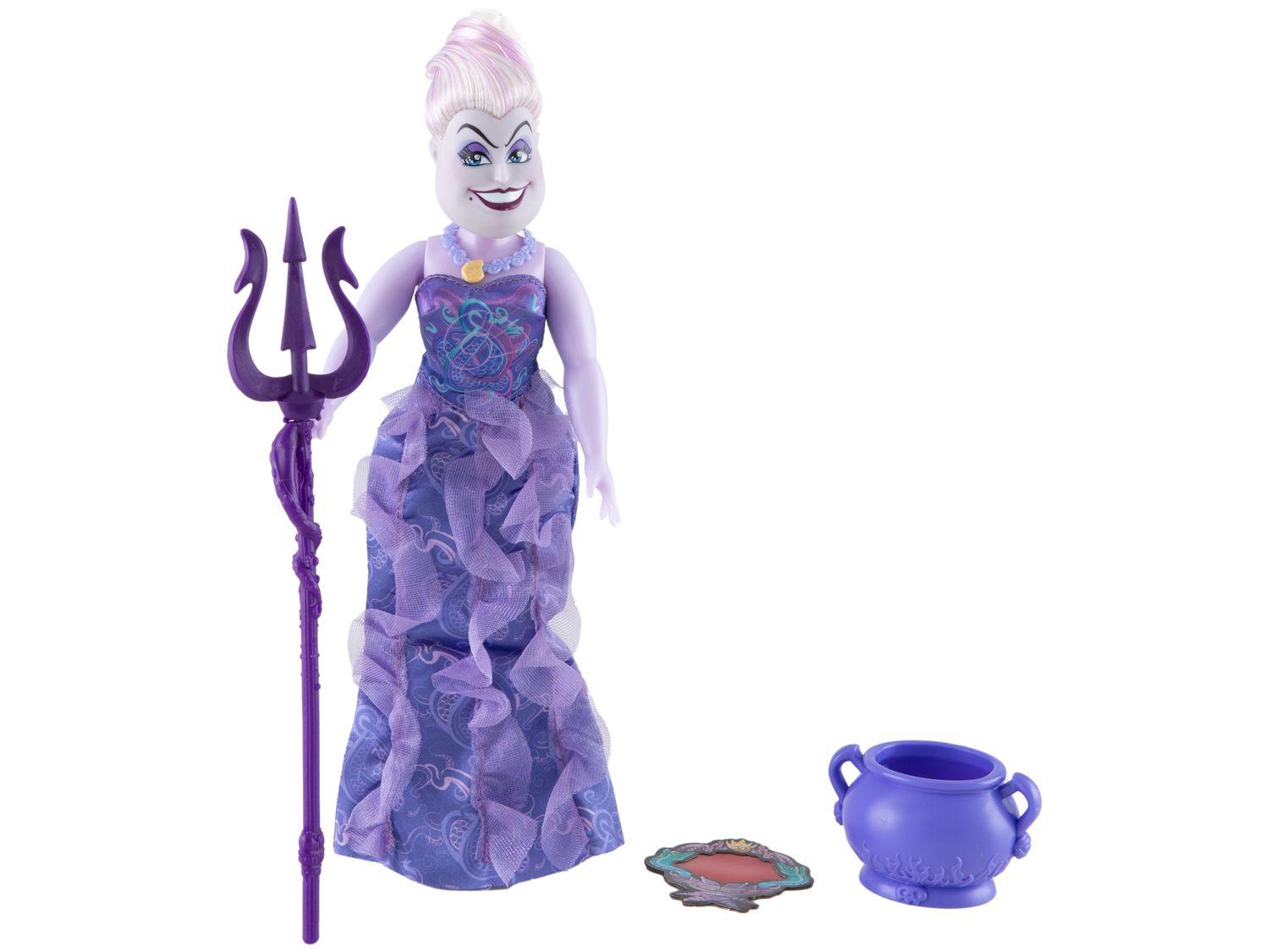 Boneca Vilãs da Disney Úrsula com Acessórios