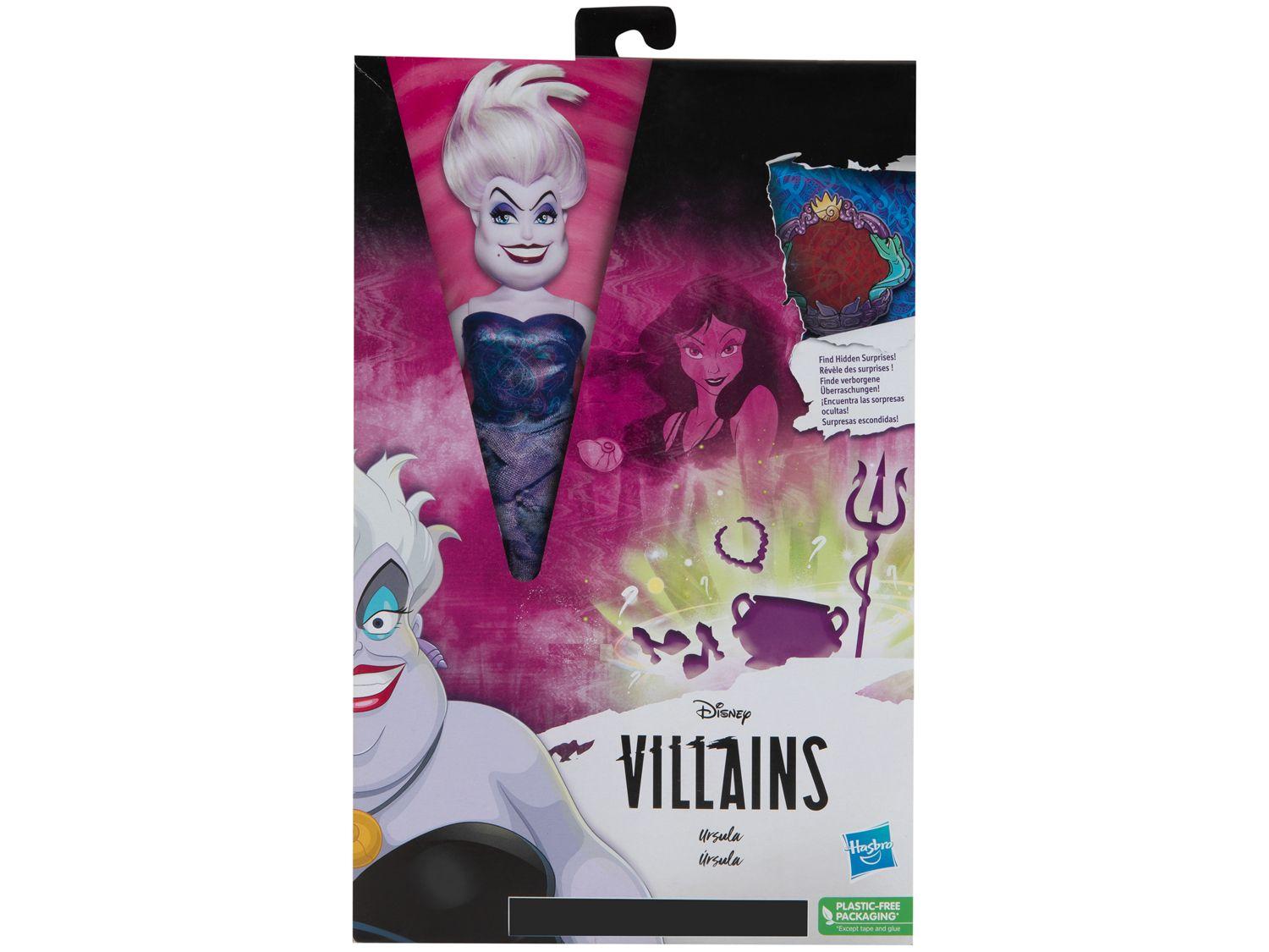 Boneca Vilãs da Disney Úrsula com Acessórios