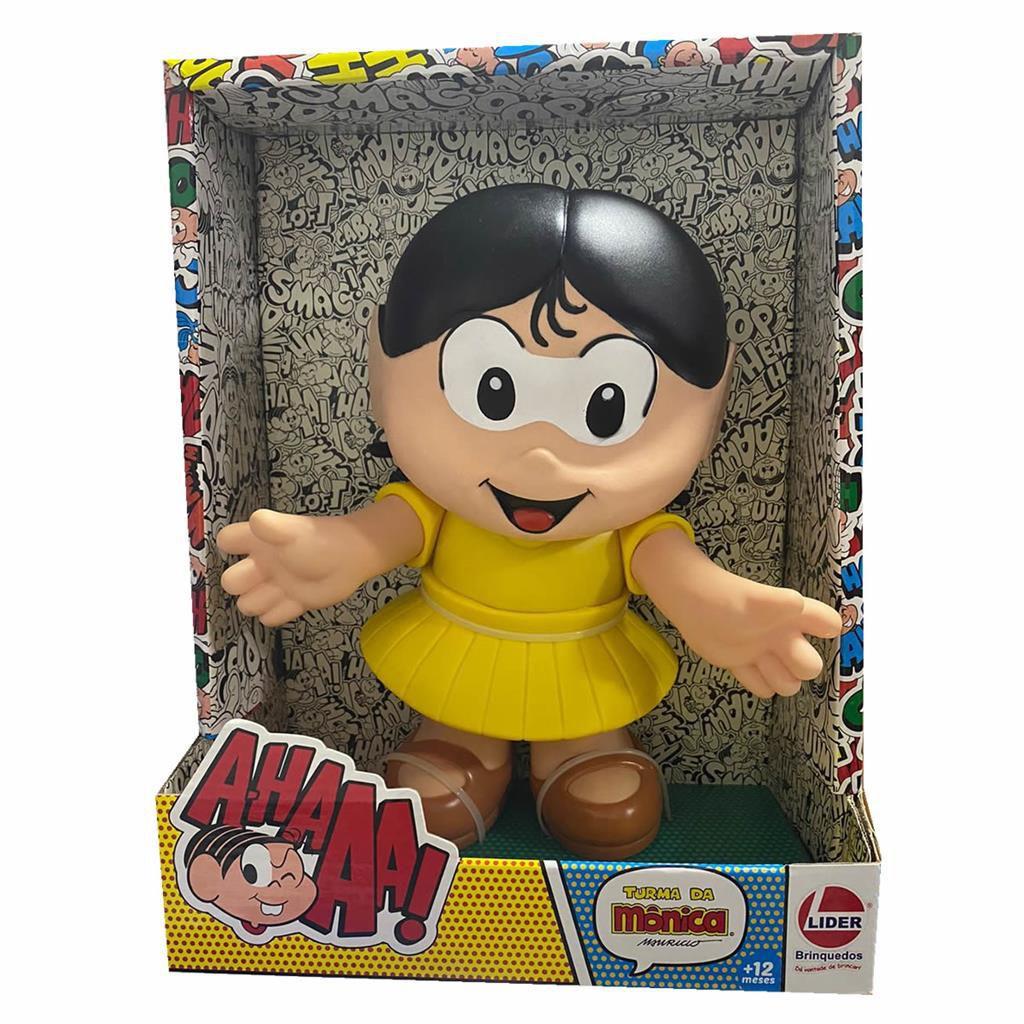 Boneca Vinil Magali 30 cm Turma da Mônica Lider 3024 - Bonecas ...