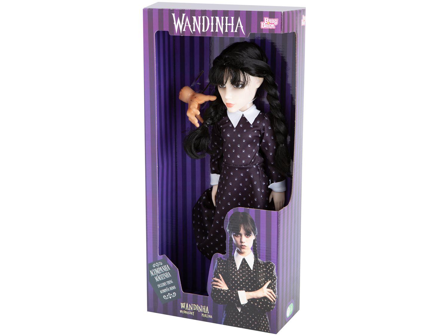 Boneca Wandinha com Mãozinha Baby Brink