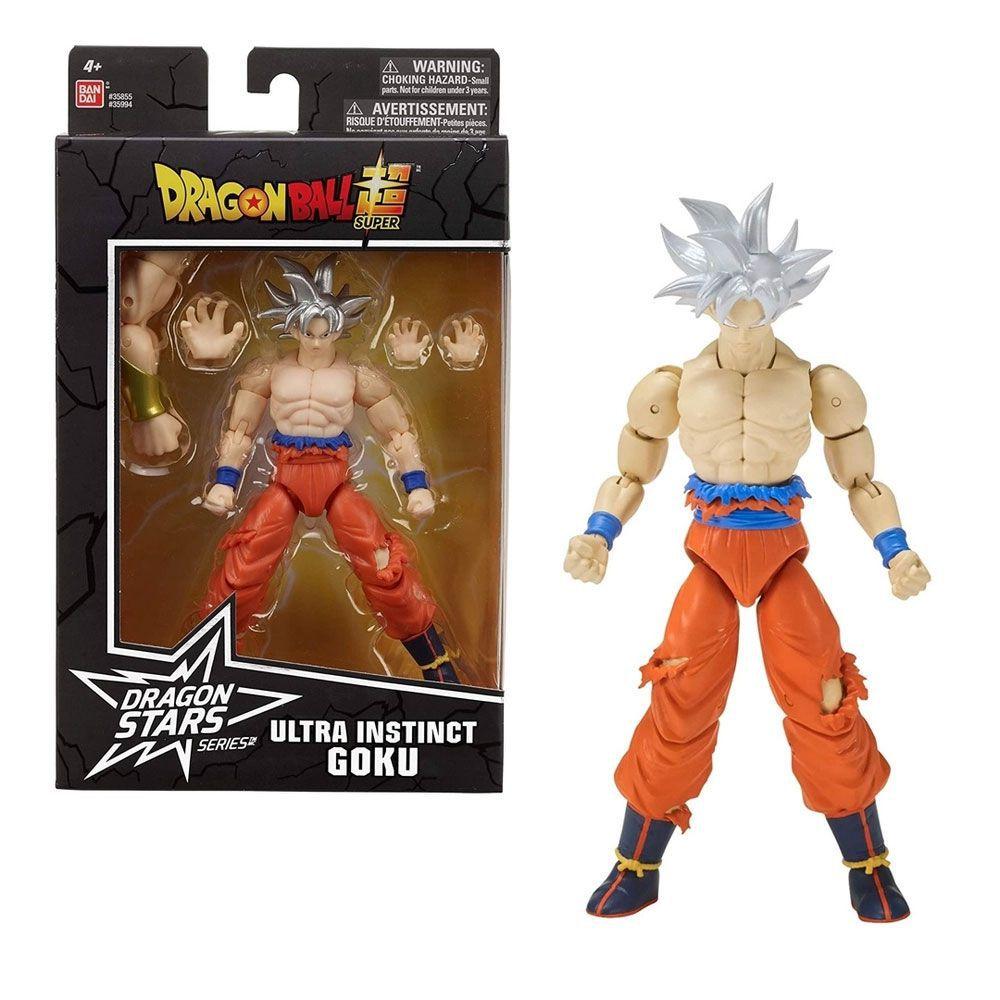 Boneco Articulado Dragon Ball Ultra Instinct Goku Fun - Boneco Dragon ...