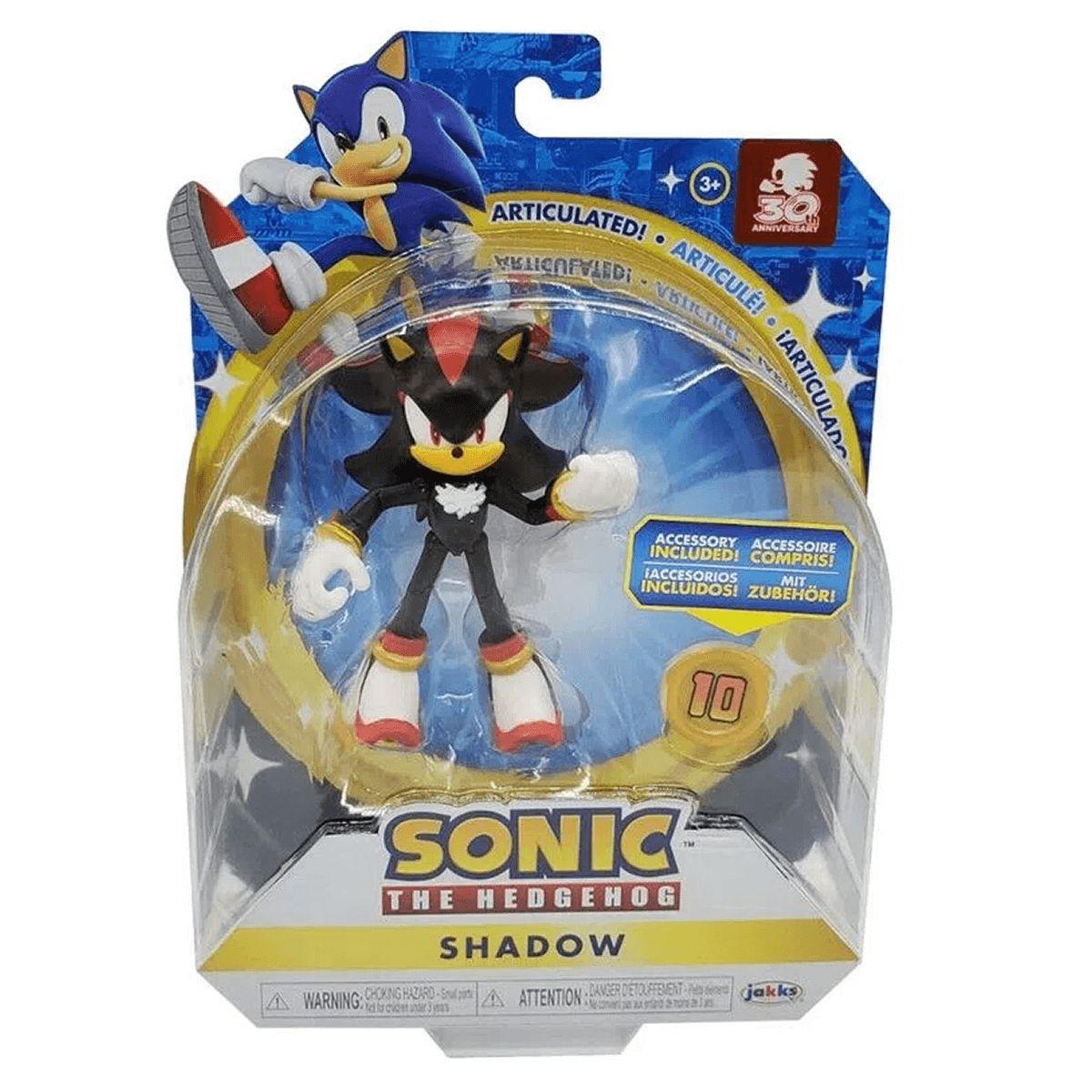 Boneco Articulado Sega Shadow Sonic The Hedgehog Fun - Fun Divirta-se ...