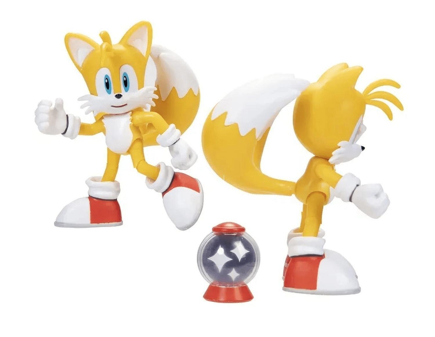 Boneco Articulado Tails Serie Sonic The Hedgehog Barão Toys - BARAO ...