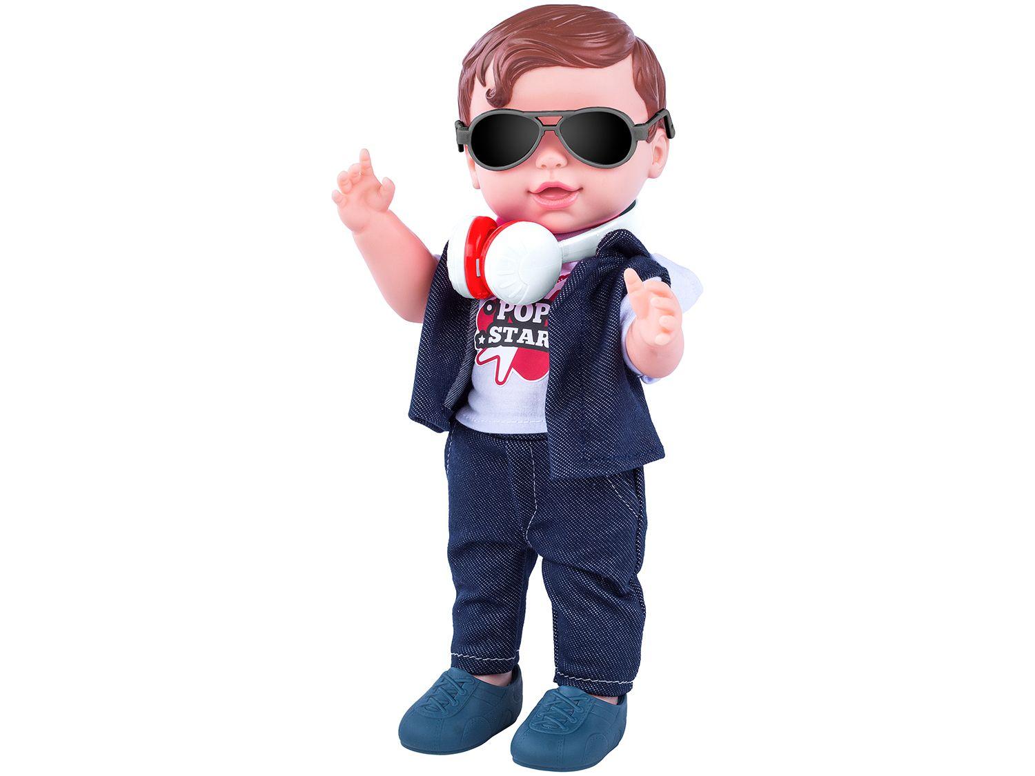 Boneco Babys Collection Pop Star Menino