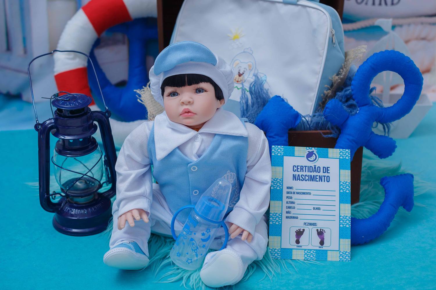 Boneco Bebe Reborn Menino Principe Davi Lindo Com Enxoval Sonho De Crianca Bonecas Magazine Luiza