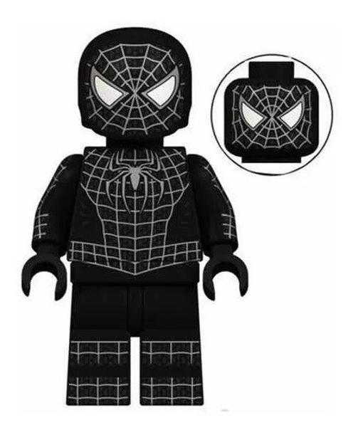 Conjunto Lego Homem Aranha Preto