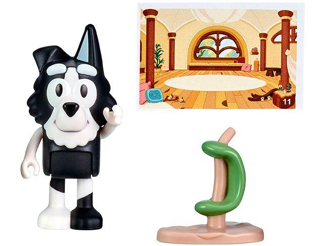 Boneco Bluey e Amigos 12,7cm com Acessório