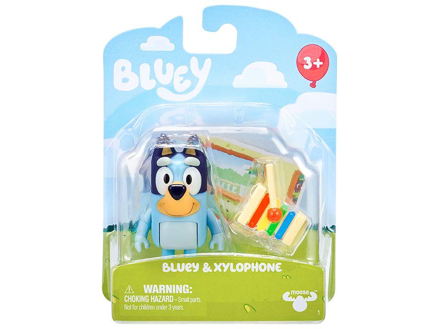 Boneco Bluey e Amigos 12,7cm com Acessório