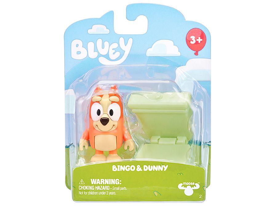 Boneco Bluey e Amigos 12,7cm com Acessório