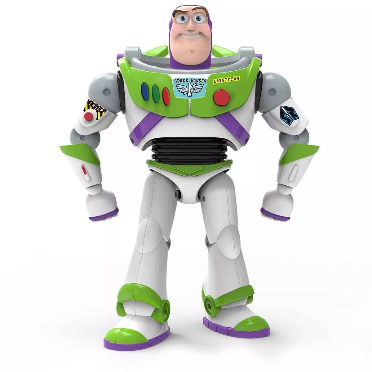 Boneco Buzz Lightyear Toy Story 4 - 25 Cm Articulado -Toyng - Bonecos ...