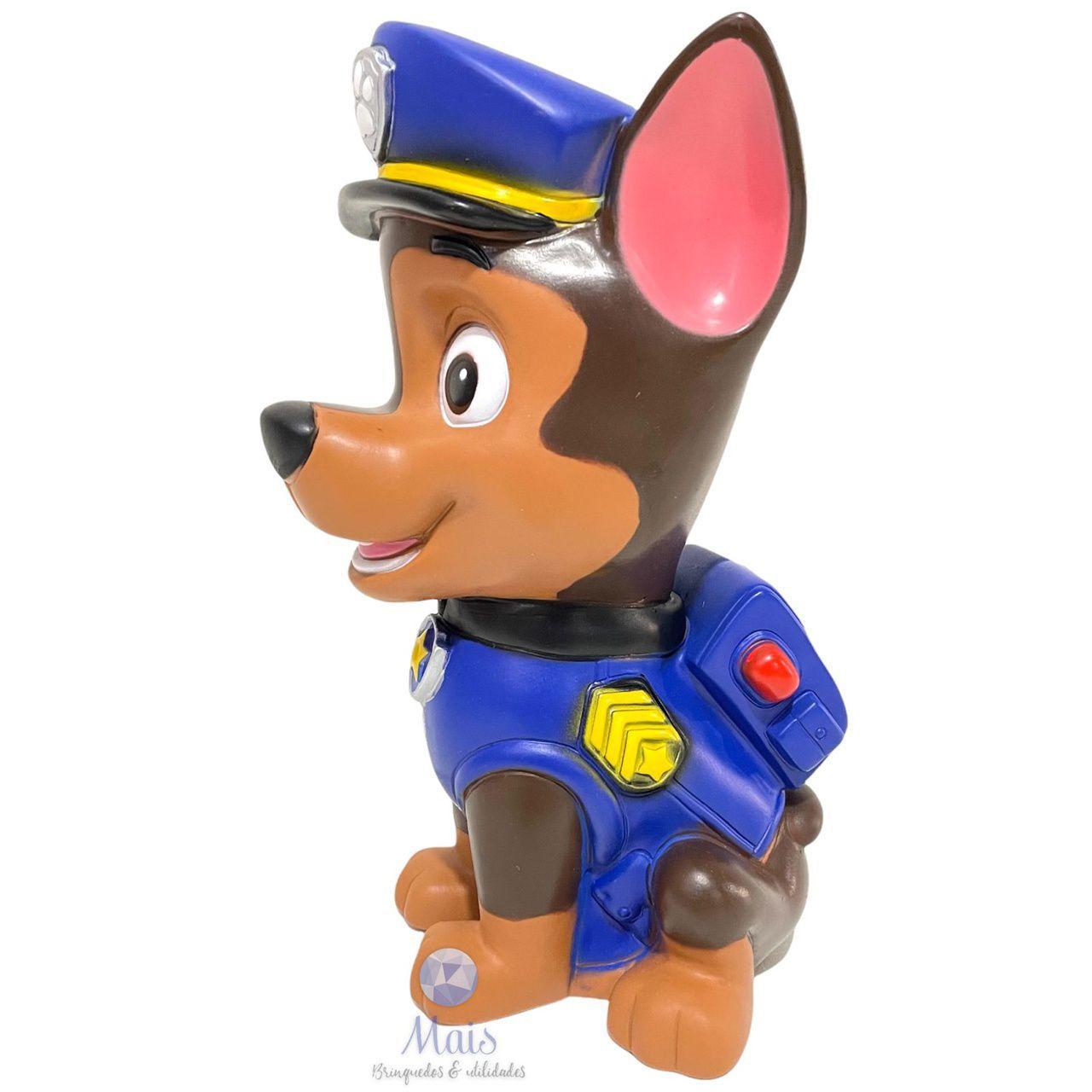 Boneco Chase Desenho Patrulha Canina Grande Vinil Original - Lider ...