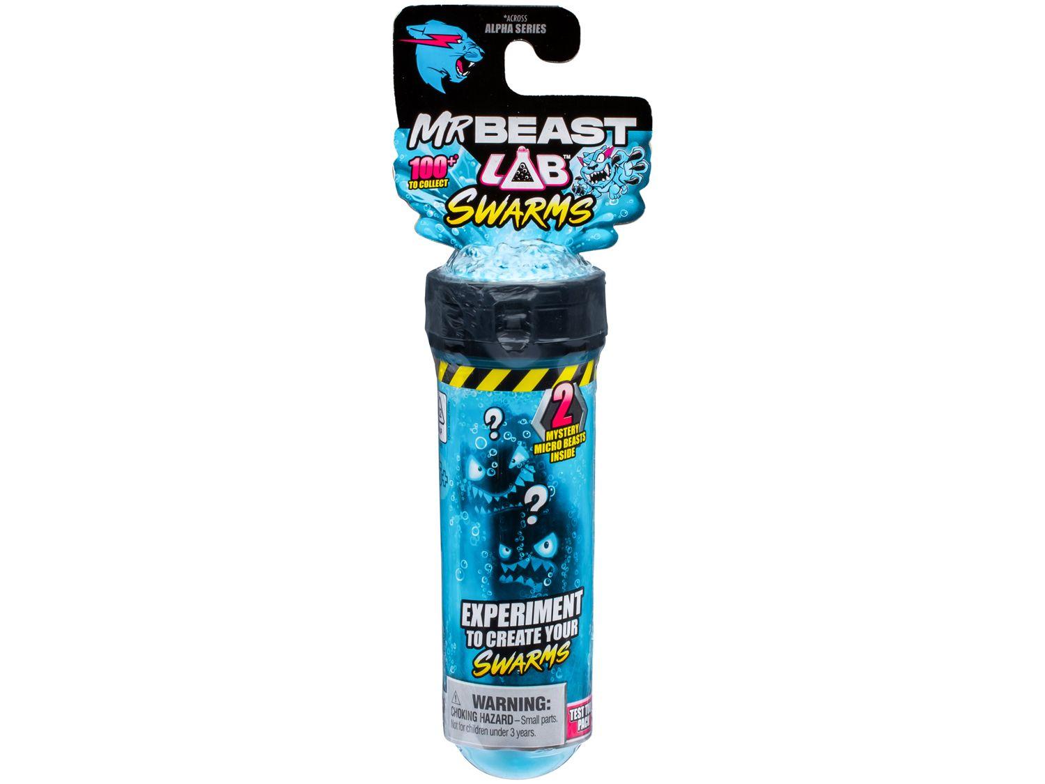 Boneco Colecionável MrBeast Lab Tubo de Ensaio 