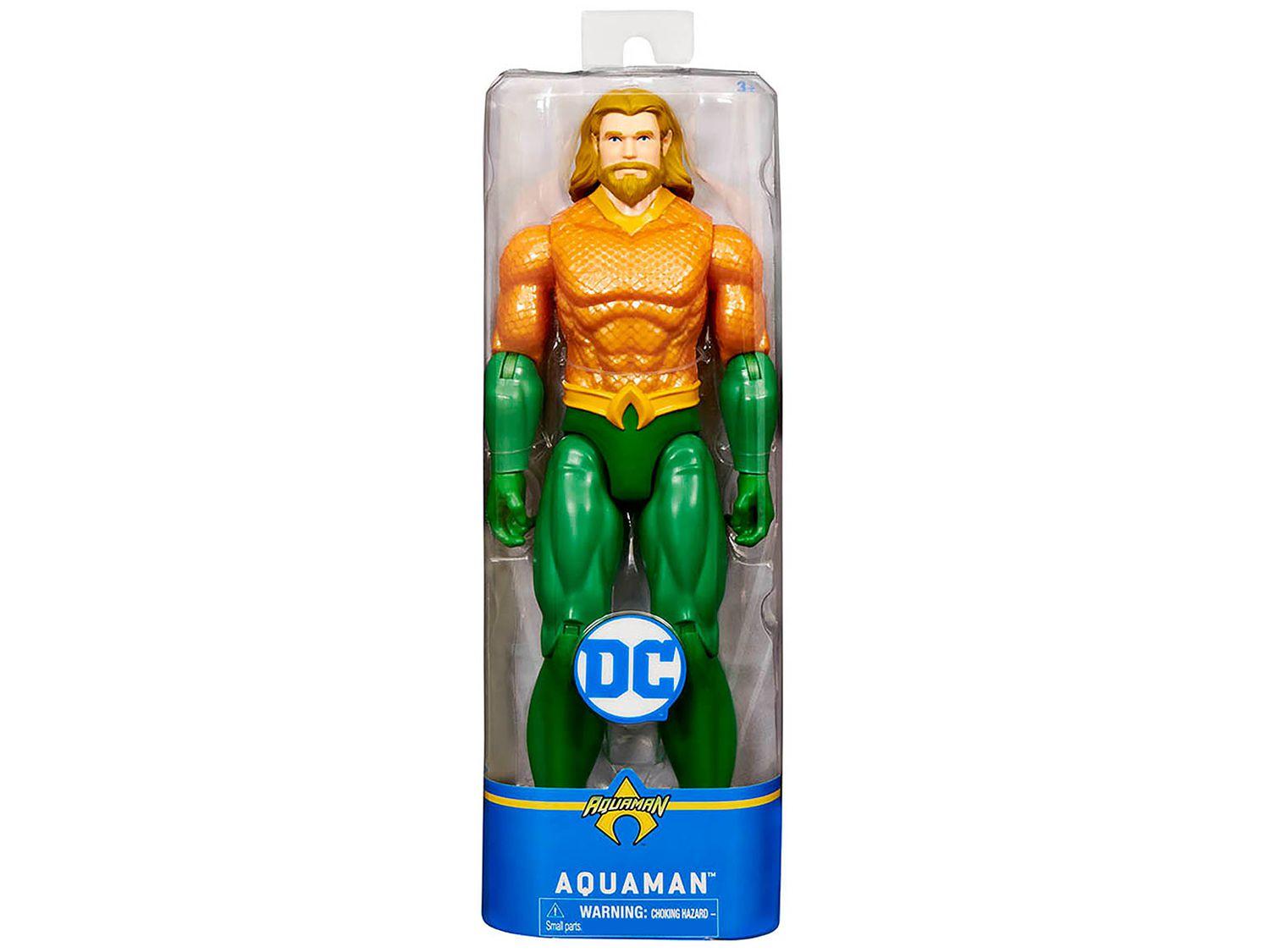 Boneco DC Aquaman 30cm Sunny Brinquedos
