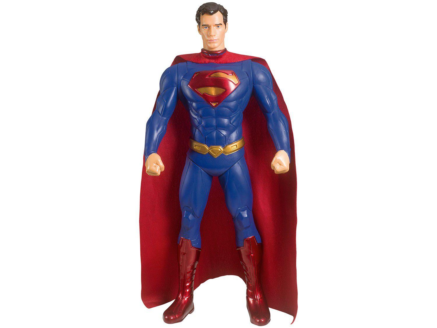 Mini Boneco Superman-Dc semelhante ao Lego