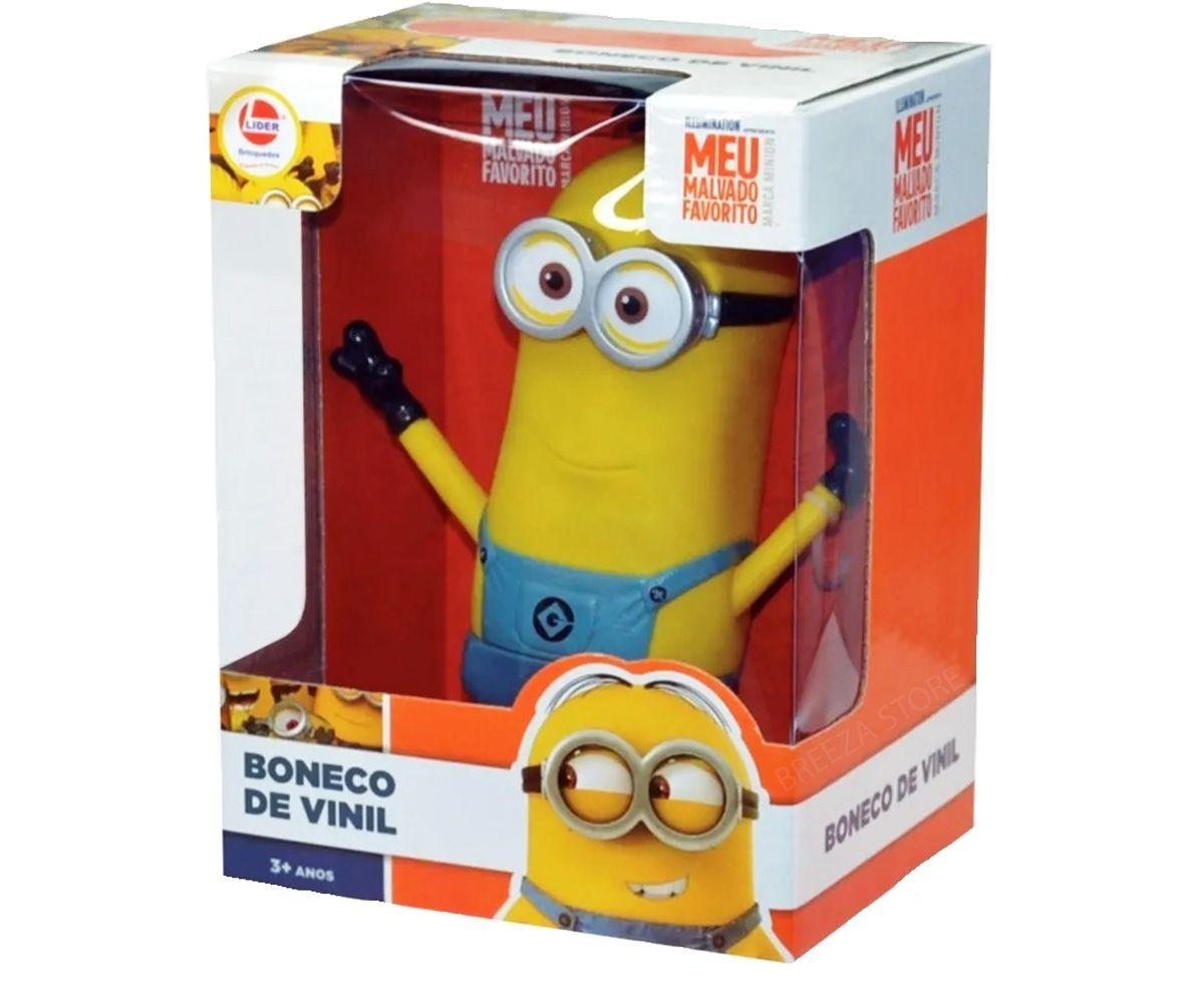 Boneco De Vinil Dos Minions Original Kevin 18 Cm Lider Bonecos Magazine Luiza