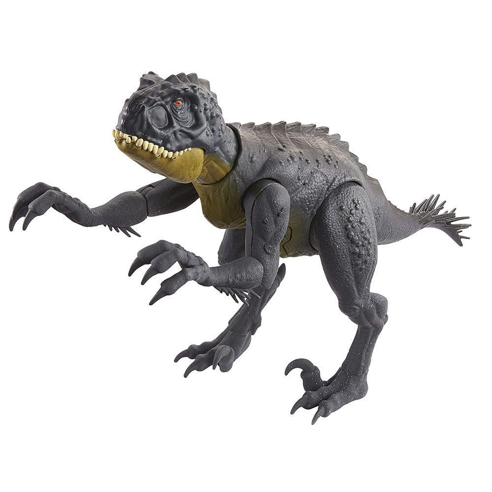 Figura de Ação - Jurassic World - Tyrannosaurus Rex - Thrash 'N Devour - 25  cm - Mattel