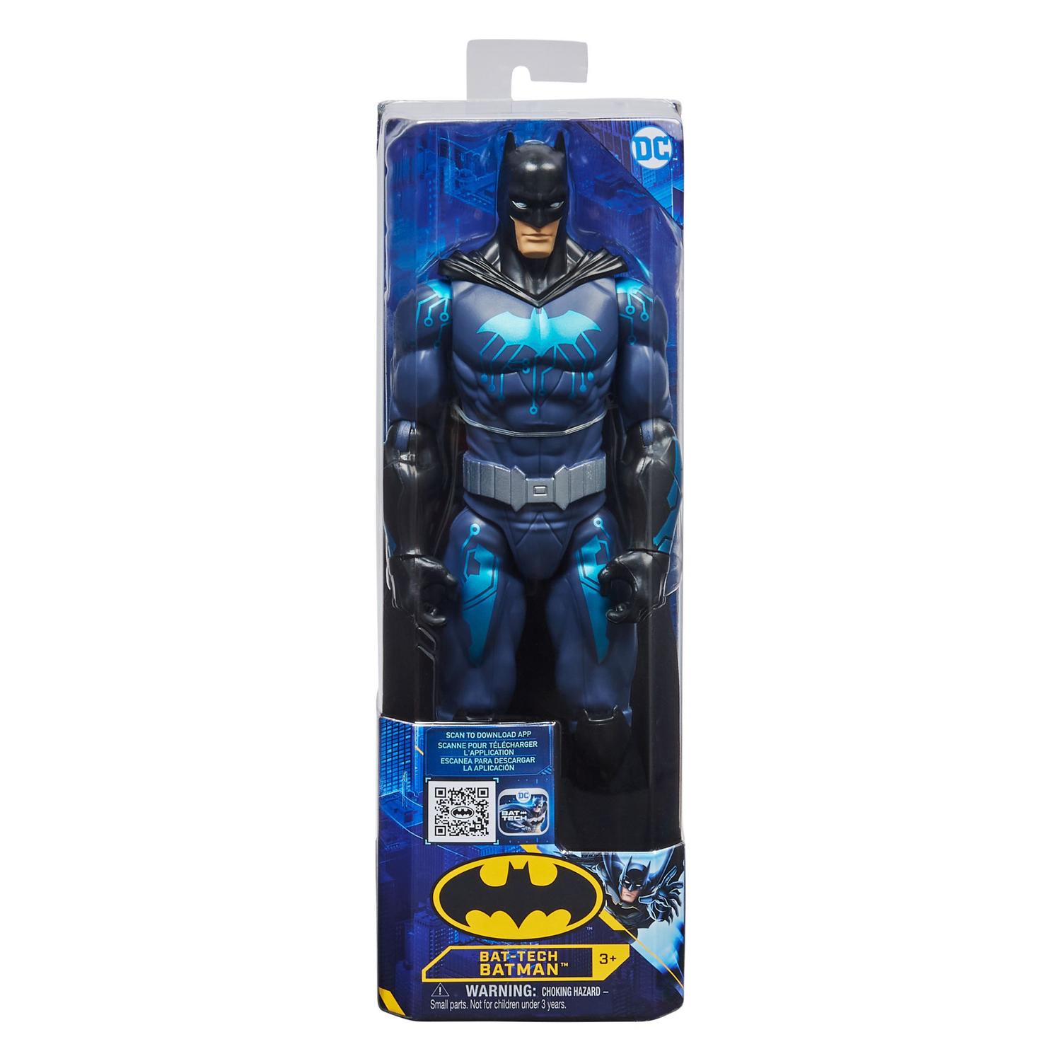 Boneco Do Batman Articulado Dc Comics Bat-tech 30 Cm - Sunny - Boneco ...