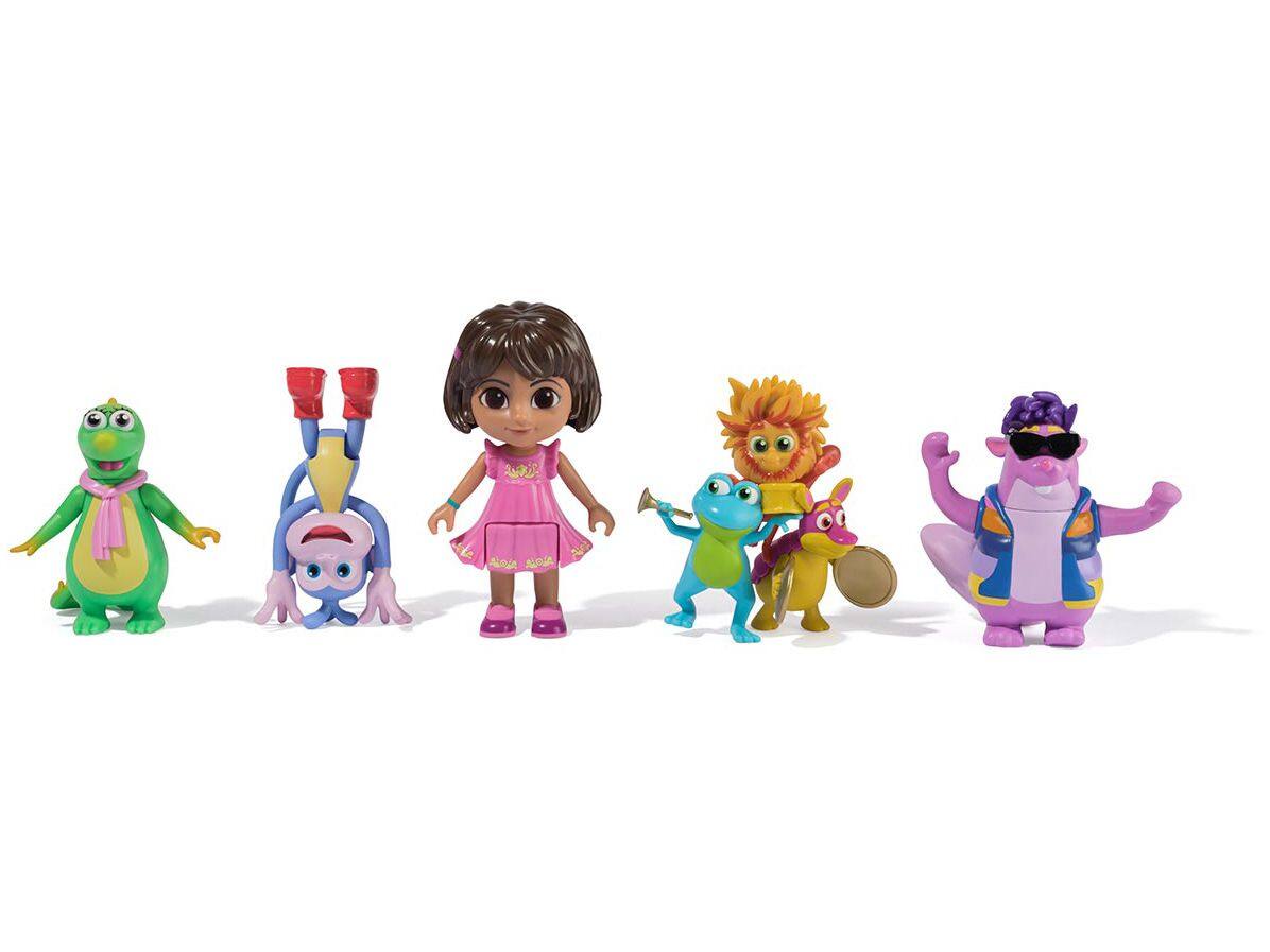 Boneco Dora Aventureira 004782 5 Unidades | Colorido | Shopping