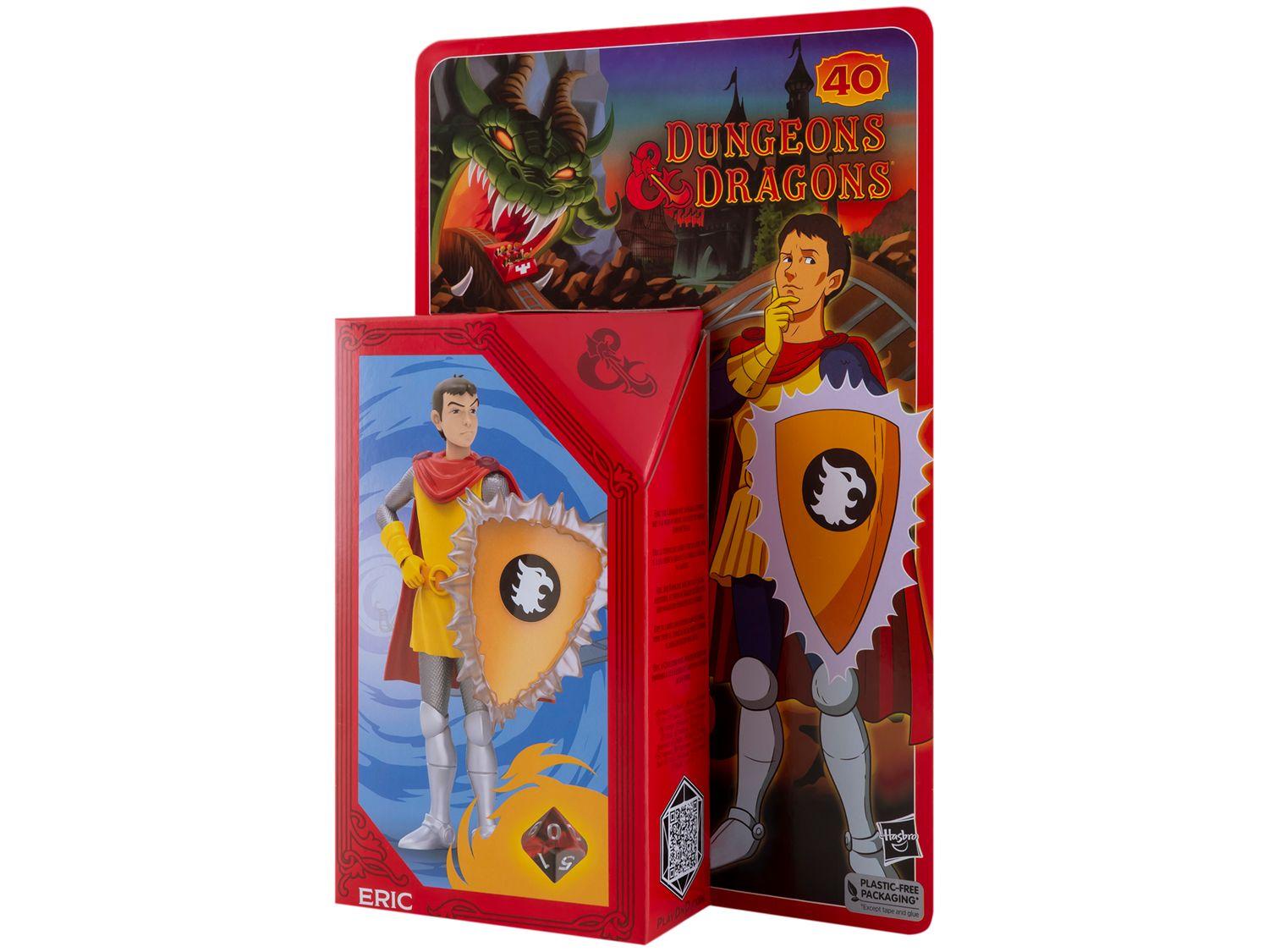 Boneco Eric Cartoon Classics Dungeons & Dragons 15cm com Acessório Hasbro