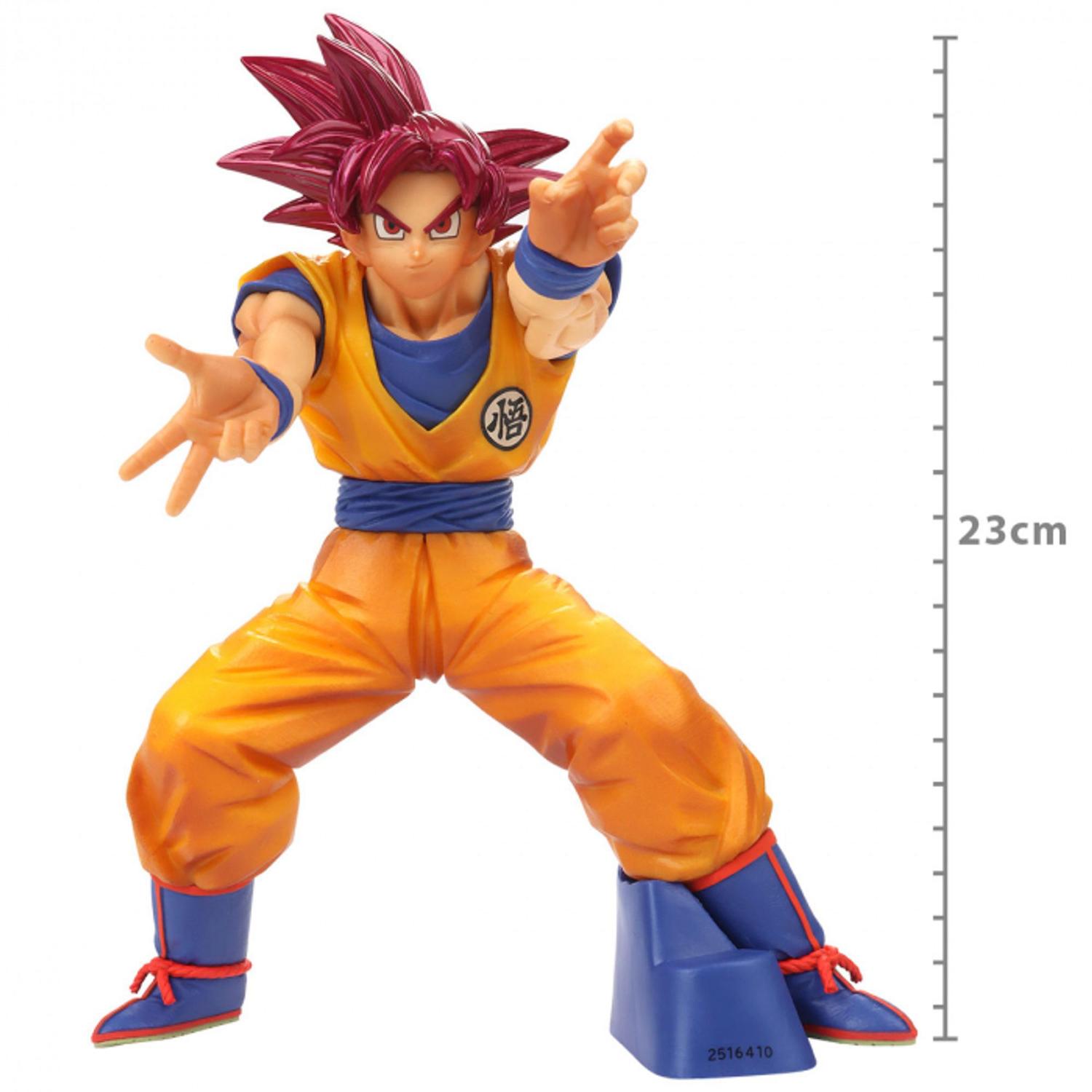 Goku Super Sayajin God Dragon Ball Super - Bandai - Colecionáveis -  Magazine Luiza