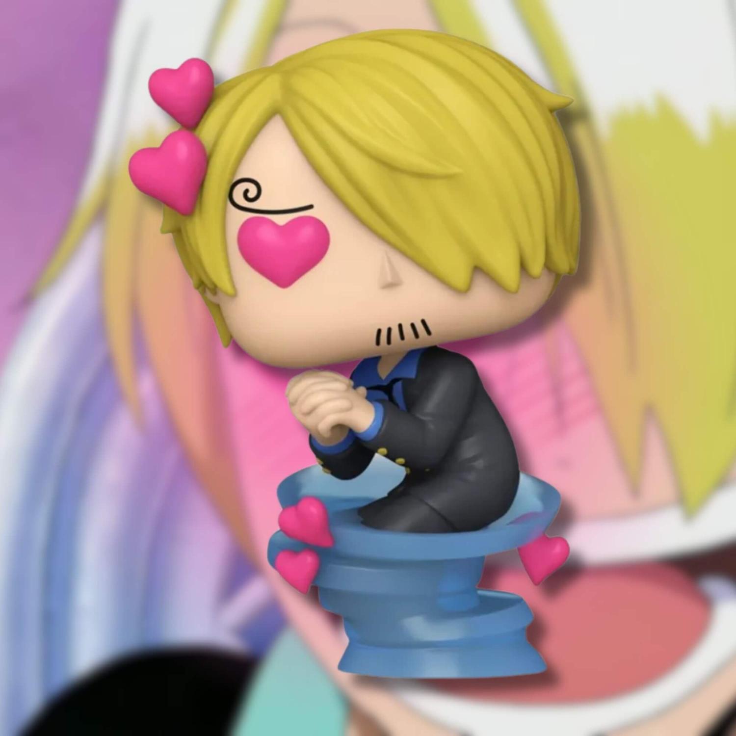 Boneco Funko Pop! One Piece - Sanji Apaixonado Candide - 11854 ...