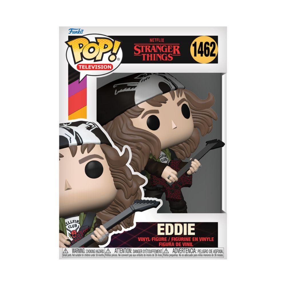 Boneco Funko POP! Stranger Things Hunter Eddie With Guitar