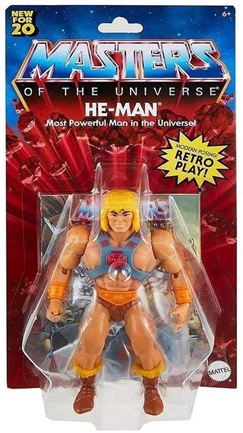 Boneco He Man 15 cm Action Master Of The Universe Mattel - Bonecos ...