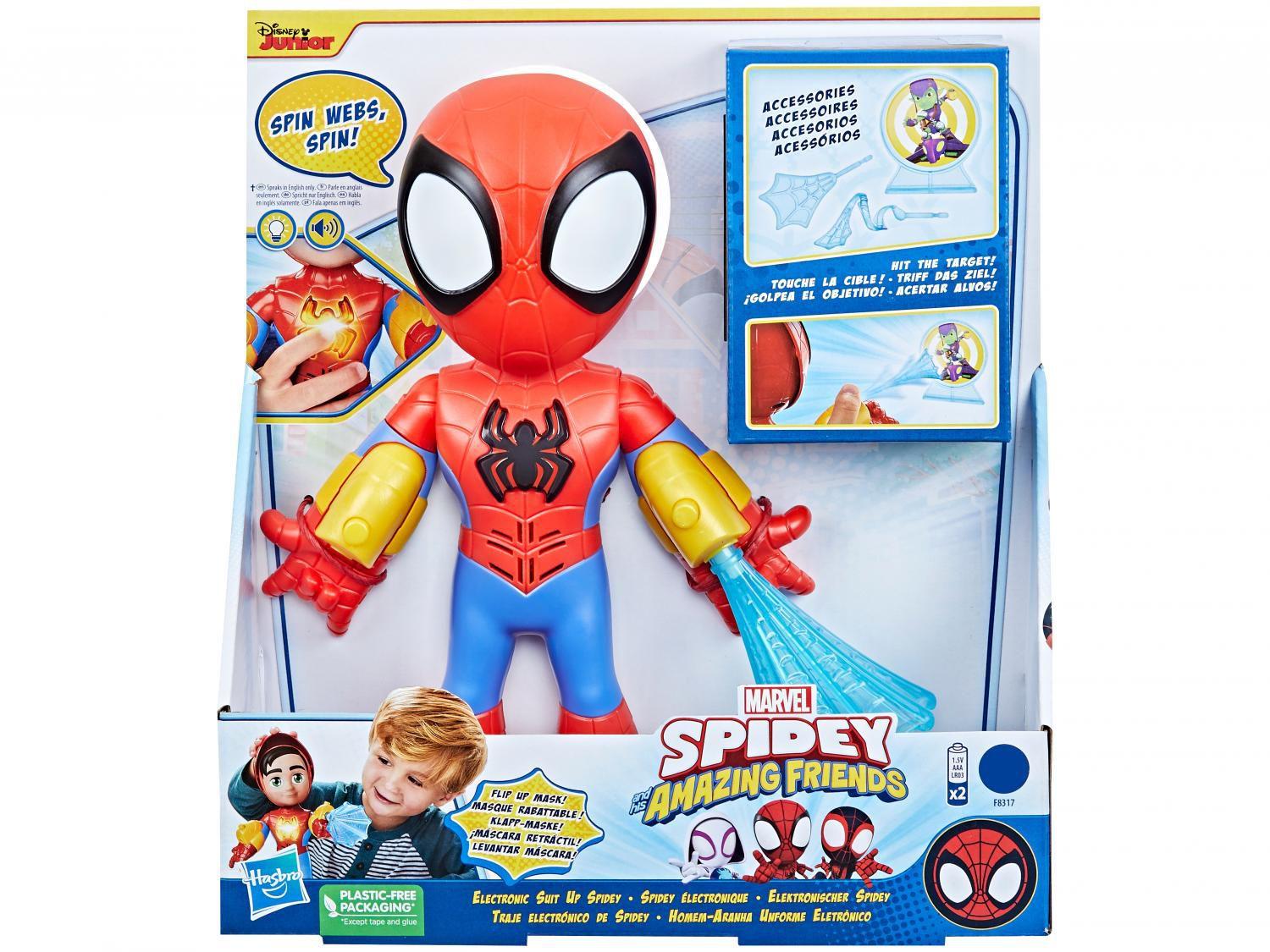 Boneco Homem-Aranha Marvel Spidey e Seus Amigos Espetaculares com ...