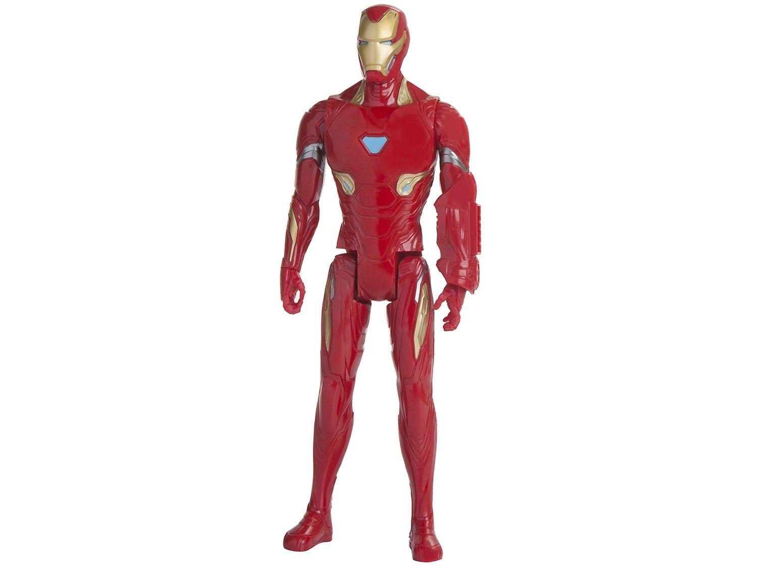 Boneco Homem de Ferro Marvel Titan Hero 2.0