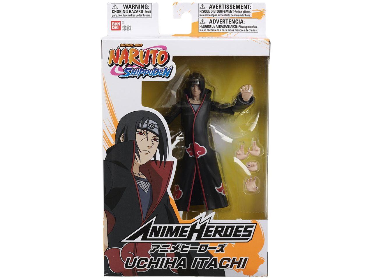 Boneco Itachi Uchiha com Acessórios FUN
