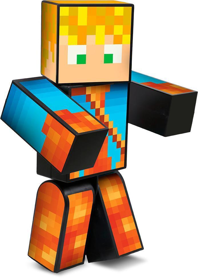 Boneco Lopers r Streamers Minecraft 35 Cm