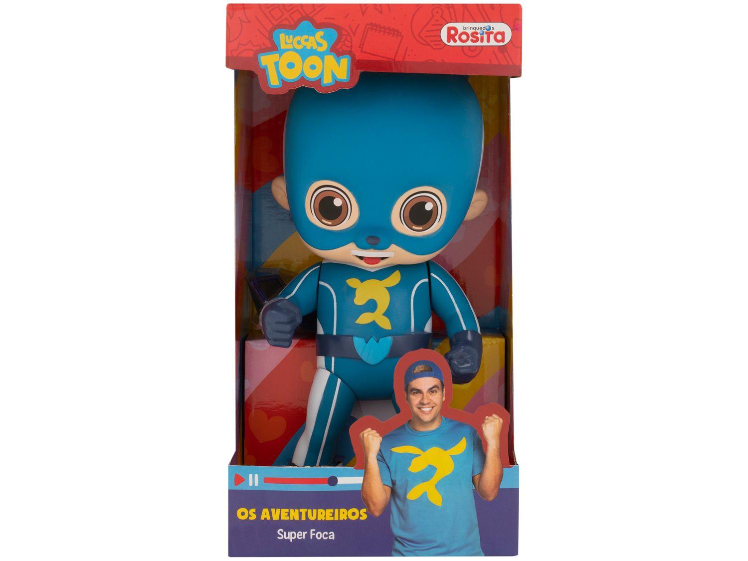 Boneco Luccas Neto Os Aventureiros Super Foca
