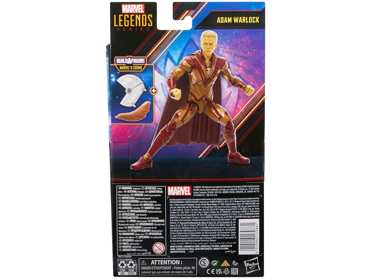Boneco Marvel Legends Series Guardiões da Galáxia Star Lord Hasbro