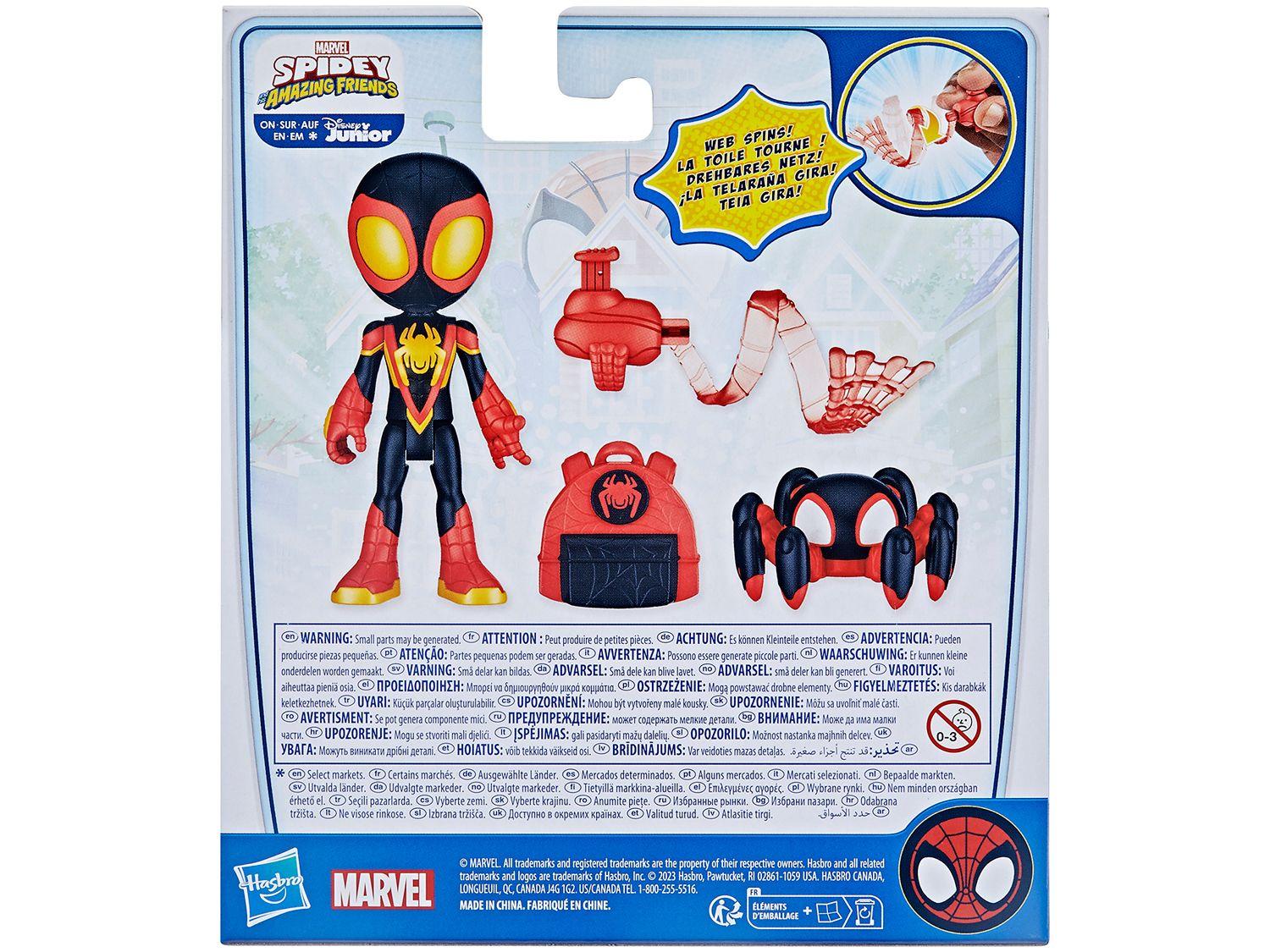 Boneco Marvel Spidey e Seus Amigos Espetaculares