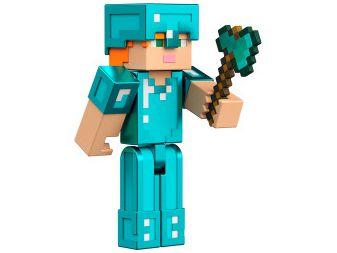 Boneco Minecraft Mattel com Acessórios Mattel