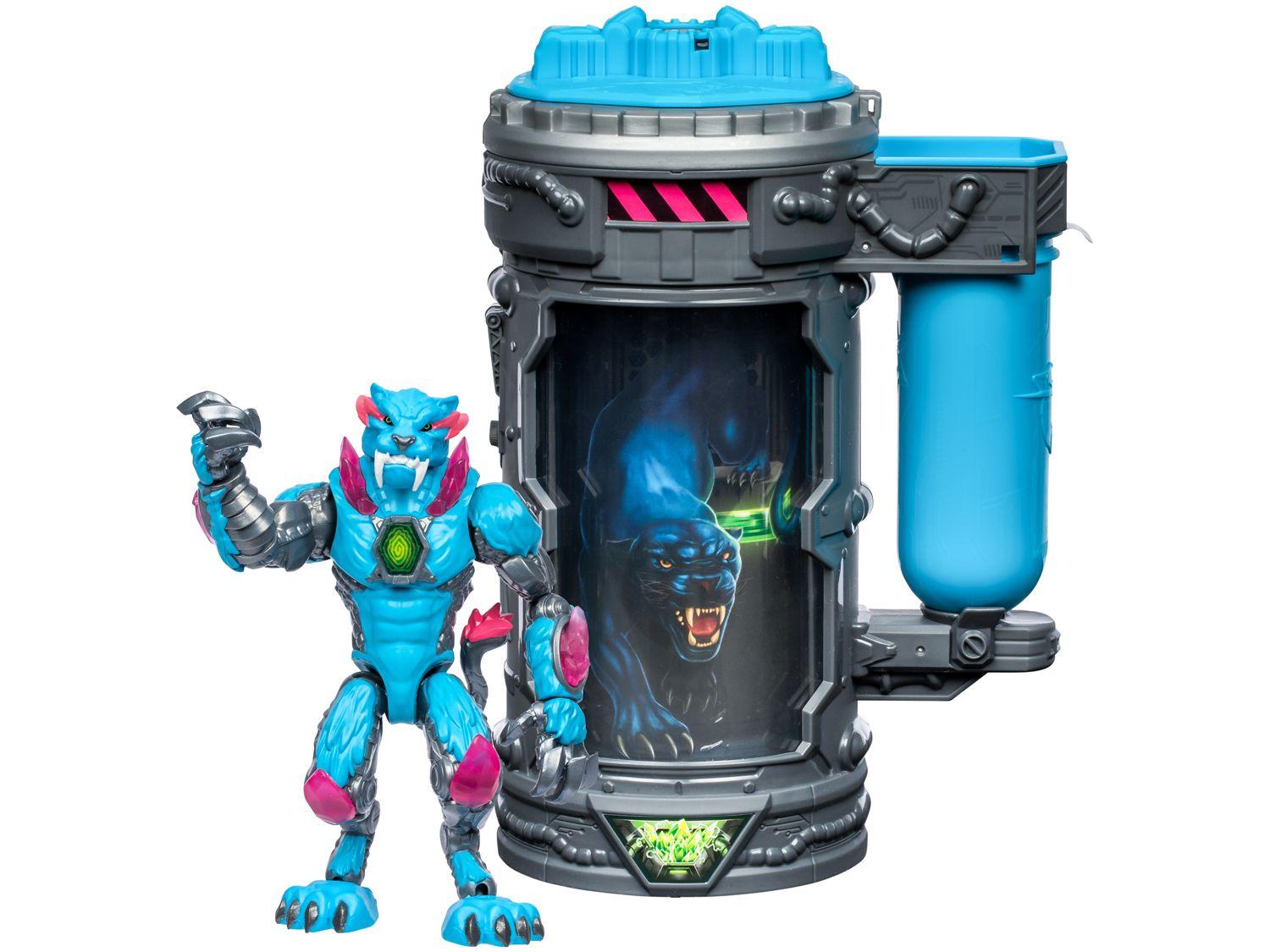 Boneco MrBeast Lab Mutators Pantera Icônica 13cm 